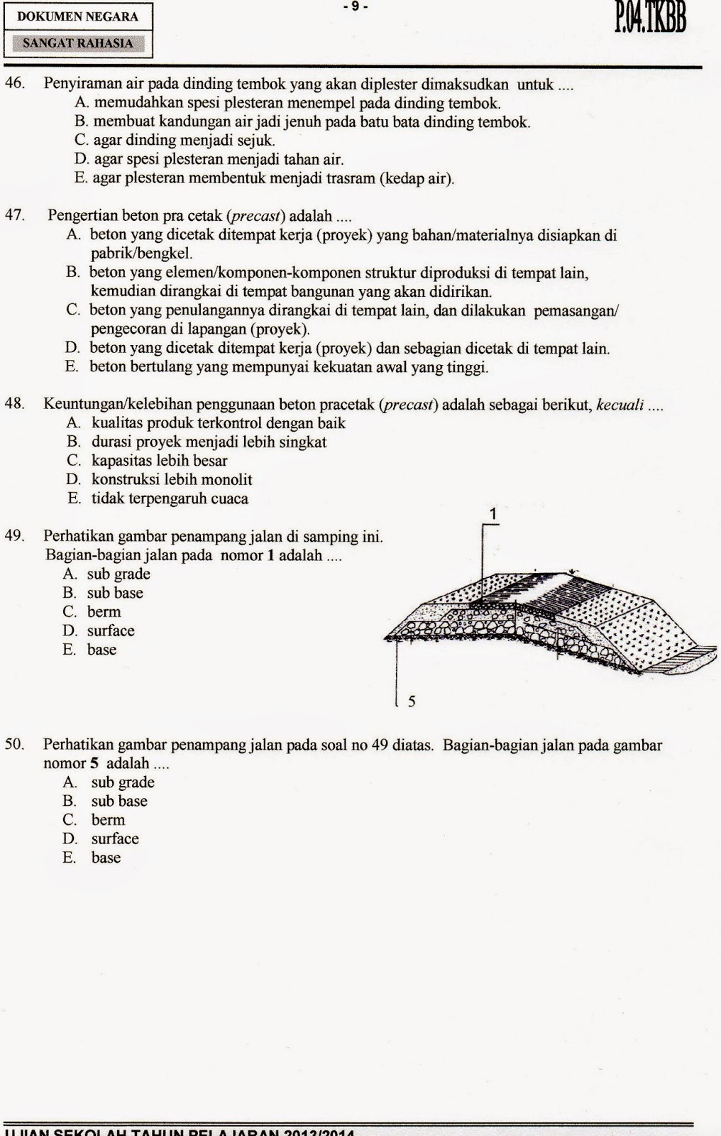 BUILDING SMART SMK NEGERI 1 Blora SOAL UJIAN SEKOLAH