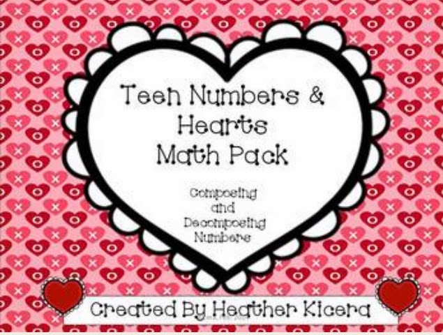 http://www.teacherspayteachers.com/Product/Teen-Numbers-and-Hearts-Math-Pack-1071493