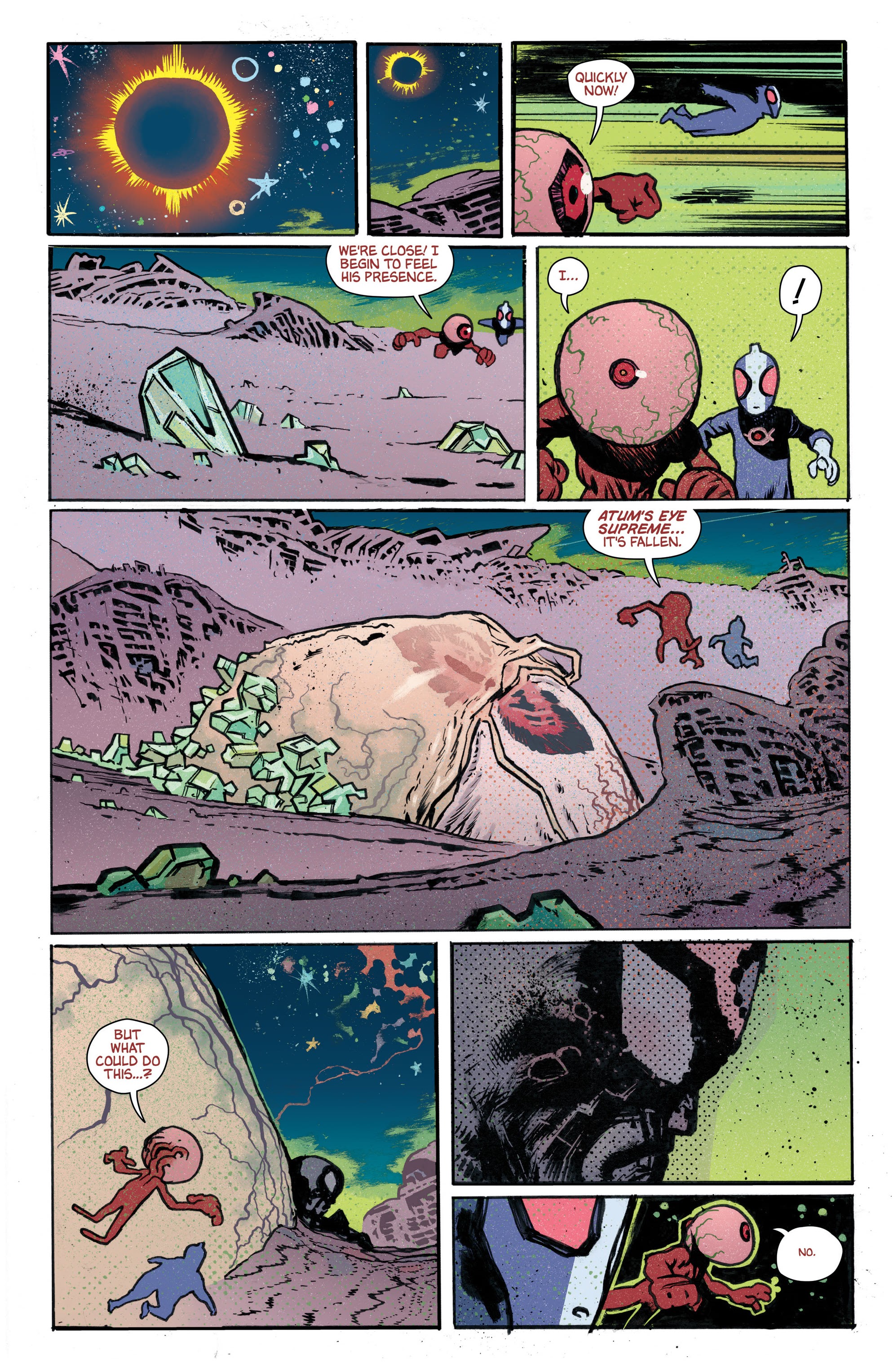 Read online Ultramega by James Harren comic -  Issue #4 - 11