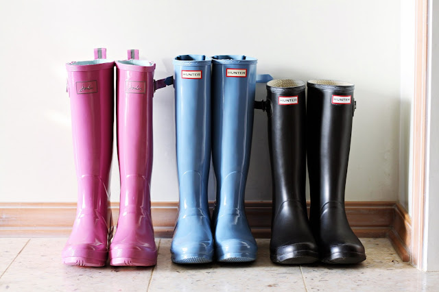 wide width hunter boots
