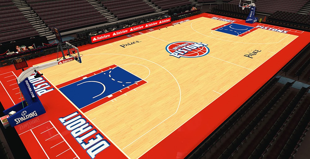 Nba 2k14 Detroit Pistons Court Hd Texture Mod Nba2k Org