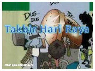 Bacaan Takbir Hari Raya (Takbiran)