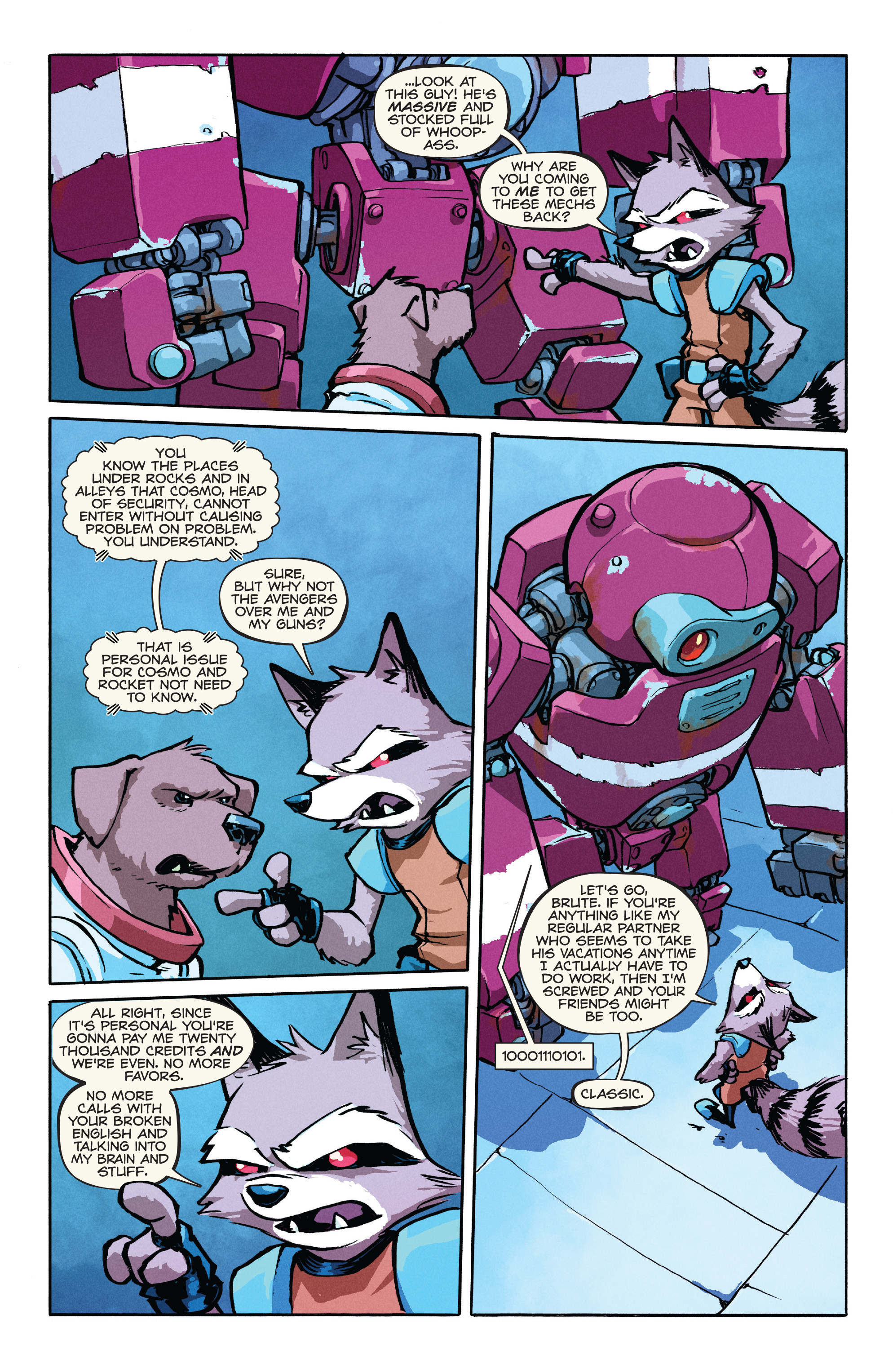 Read online Rocket Raccoon (2014) comic -  Issue #6 - 10