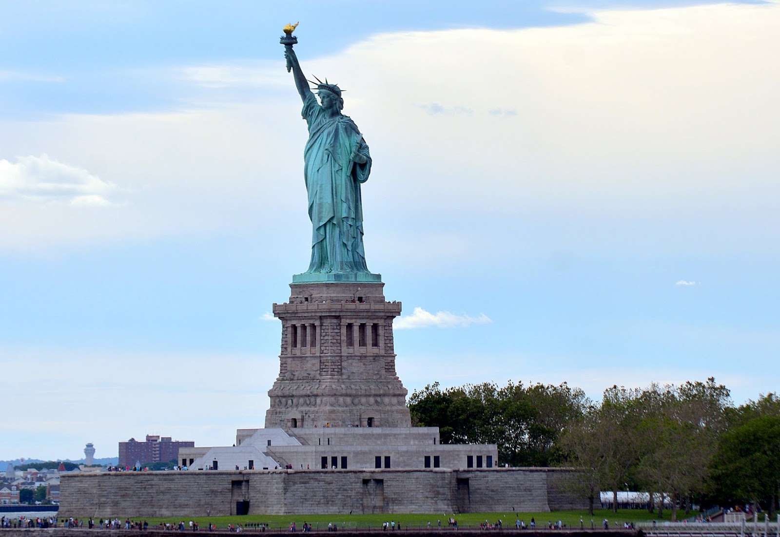 Mille Fiori Favoriti Statue of Liberty from a ride on the Staten