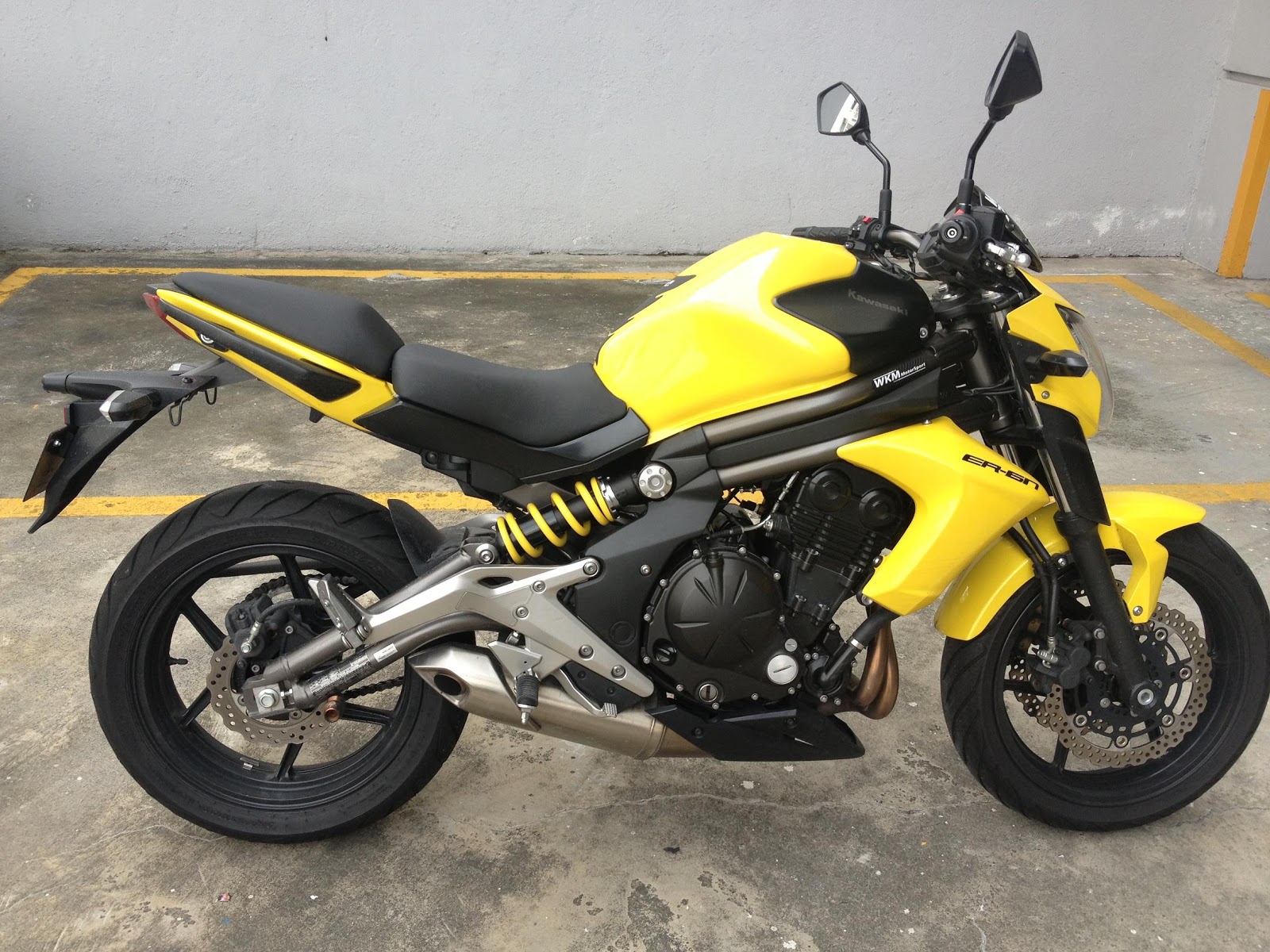 SUPER GREAT SPORTBIKES: FOR SALE KAWASAKI ER6N 2012 SOLD