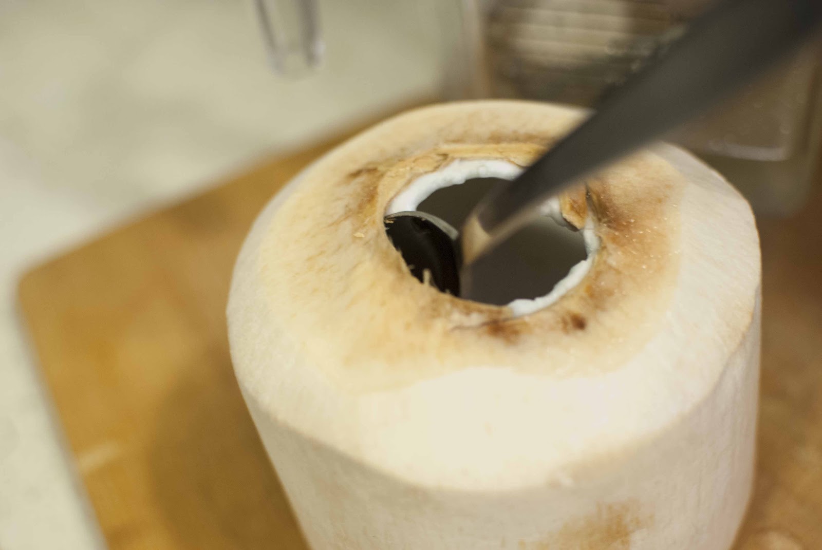 A Box and a Blender Coconut Protein Smoothie
