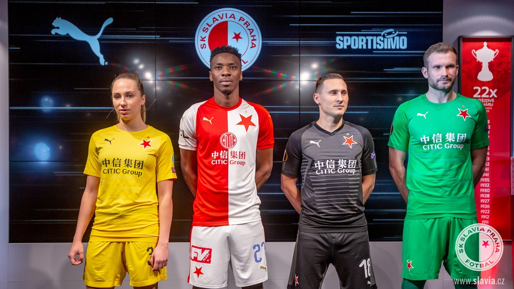 Slavia Prague 23-24 Home & Away Kits Released - Footy Headlines