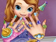 Sofia the First Nail Spa