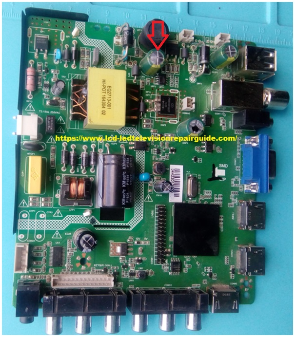 electronics repair made easy VITRON LED TELEVISION MODEL HTC3228 AUDIO