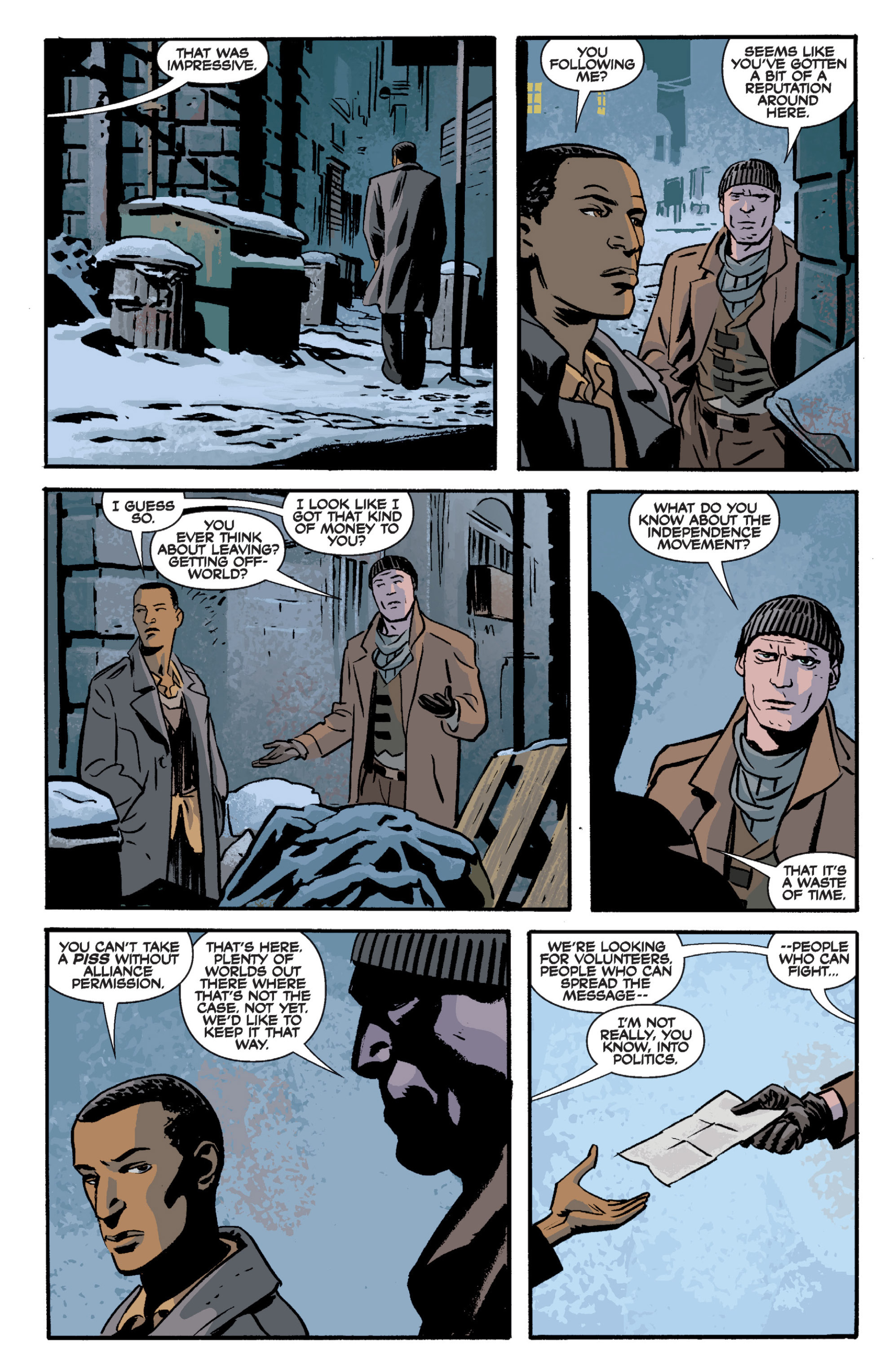 Read online Serenity Volume Three: The Shepherd's Tale comic -  Issue # TPB - 49