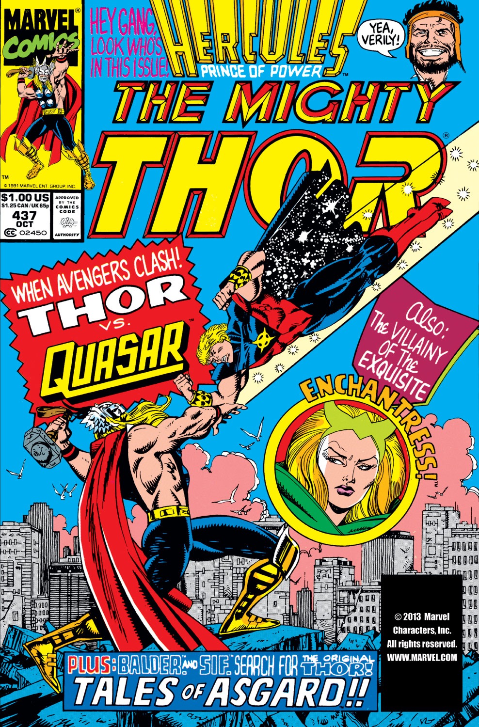 Read online Thor (1966) comic -  Issue #437 - 1