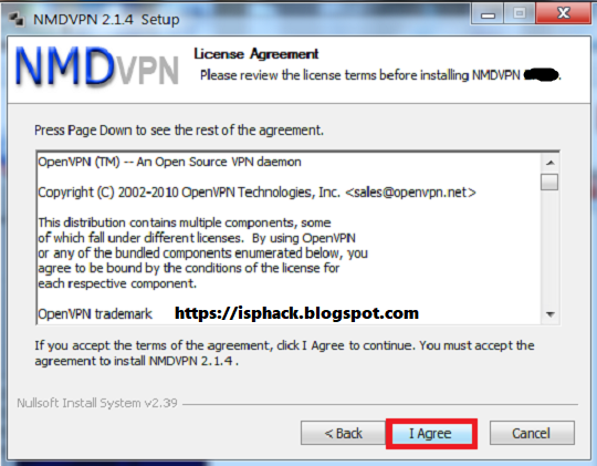 nmd vpn config file free download