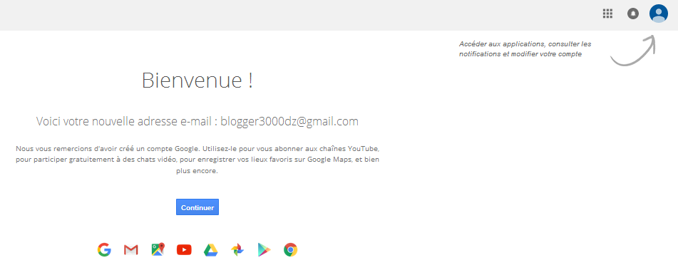 Gmail.com انشاء حساب