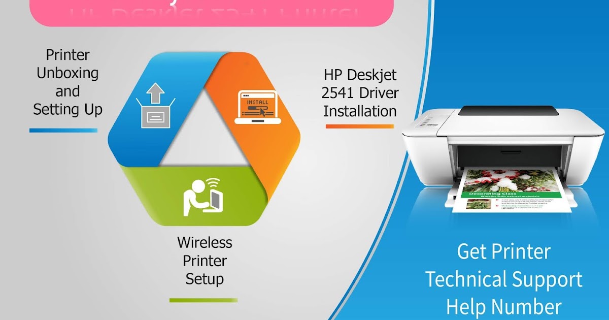 How to connect HP Deskjet 2541 to wifi