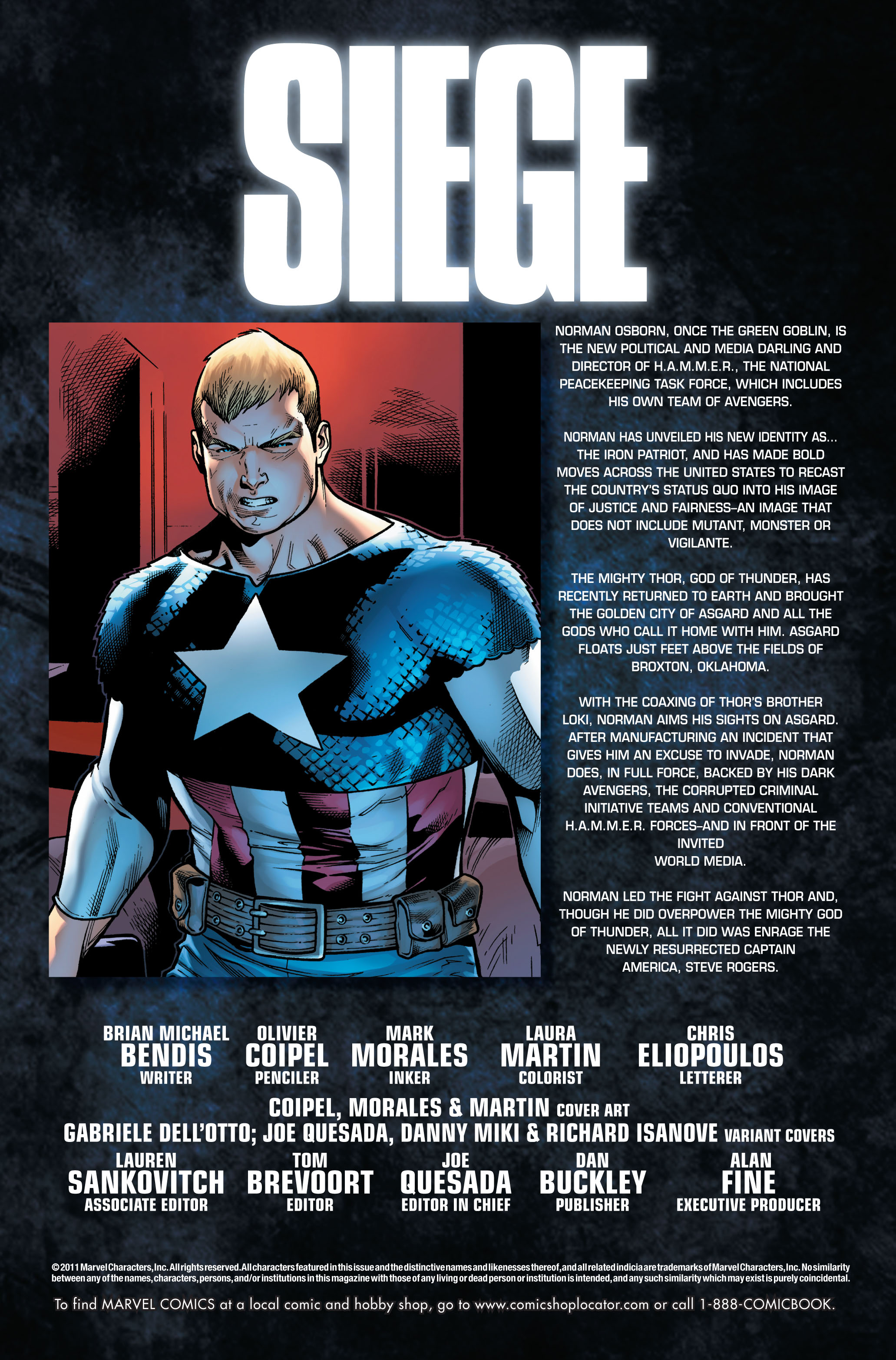Read online Siege (2010) comic -  Issue #2 - 2