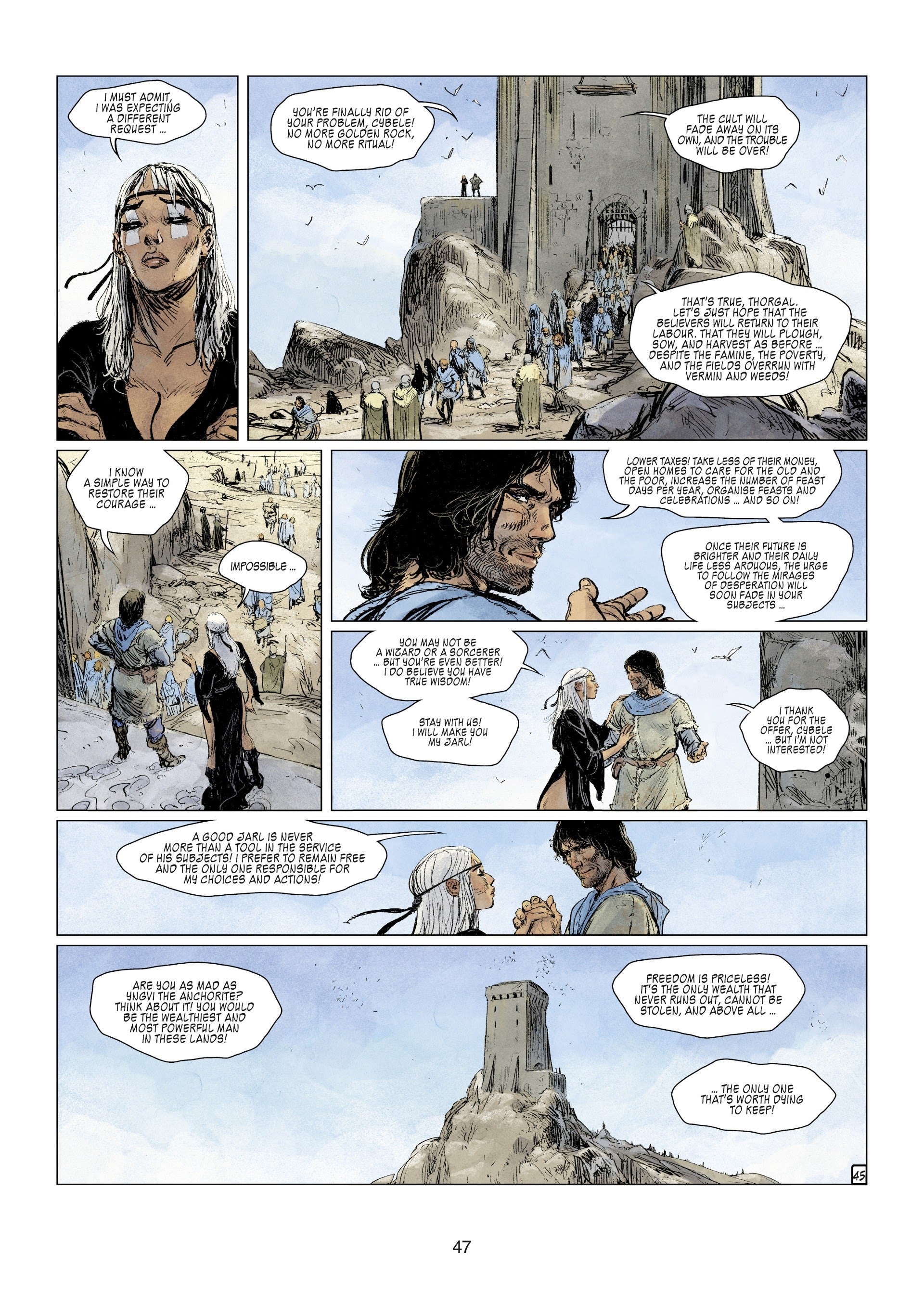 Read online Thorgal comic -  Issue #29 - 49