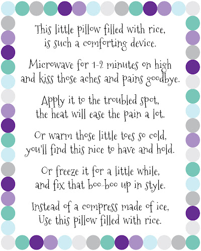 Do it yourself Rice Bag Heaters artsy-fartsy mama graphic regarding Printable Rice Bag Instructions titled Do it yourself Rice Bag Heaters artsy-fartsy mama