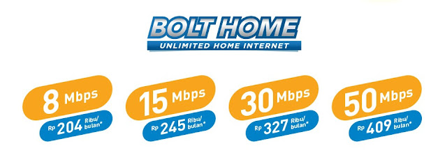Harga paket Bolt Home