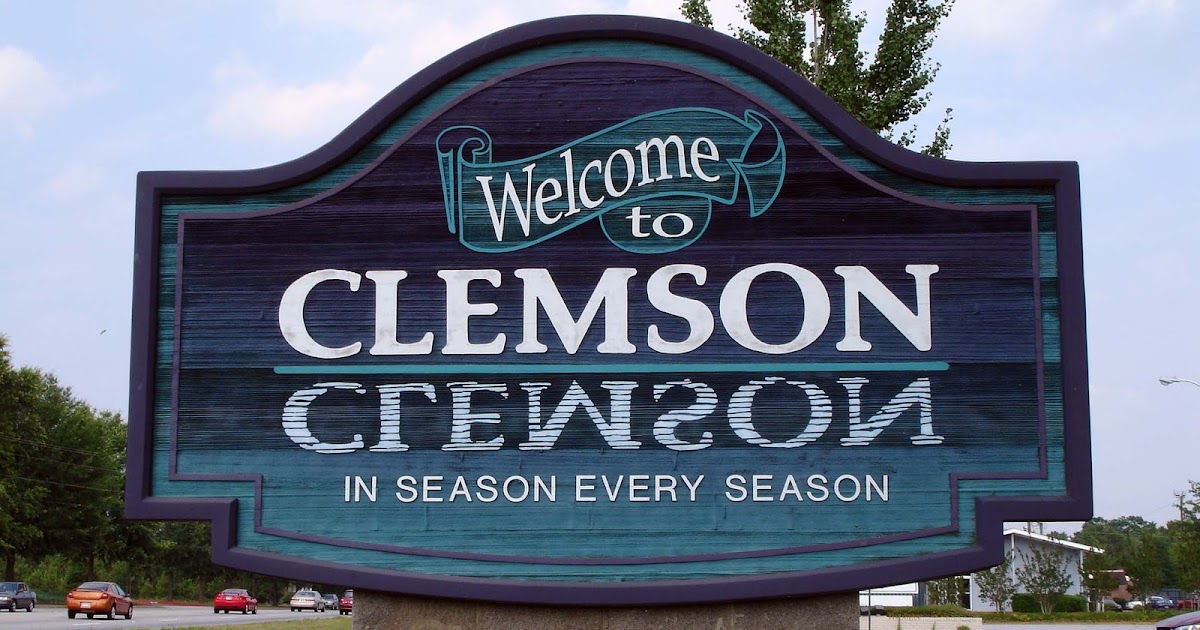 Geographically Yours Clemson, South Carolina