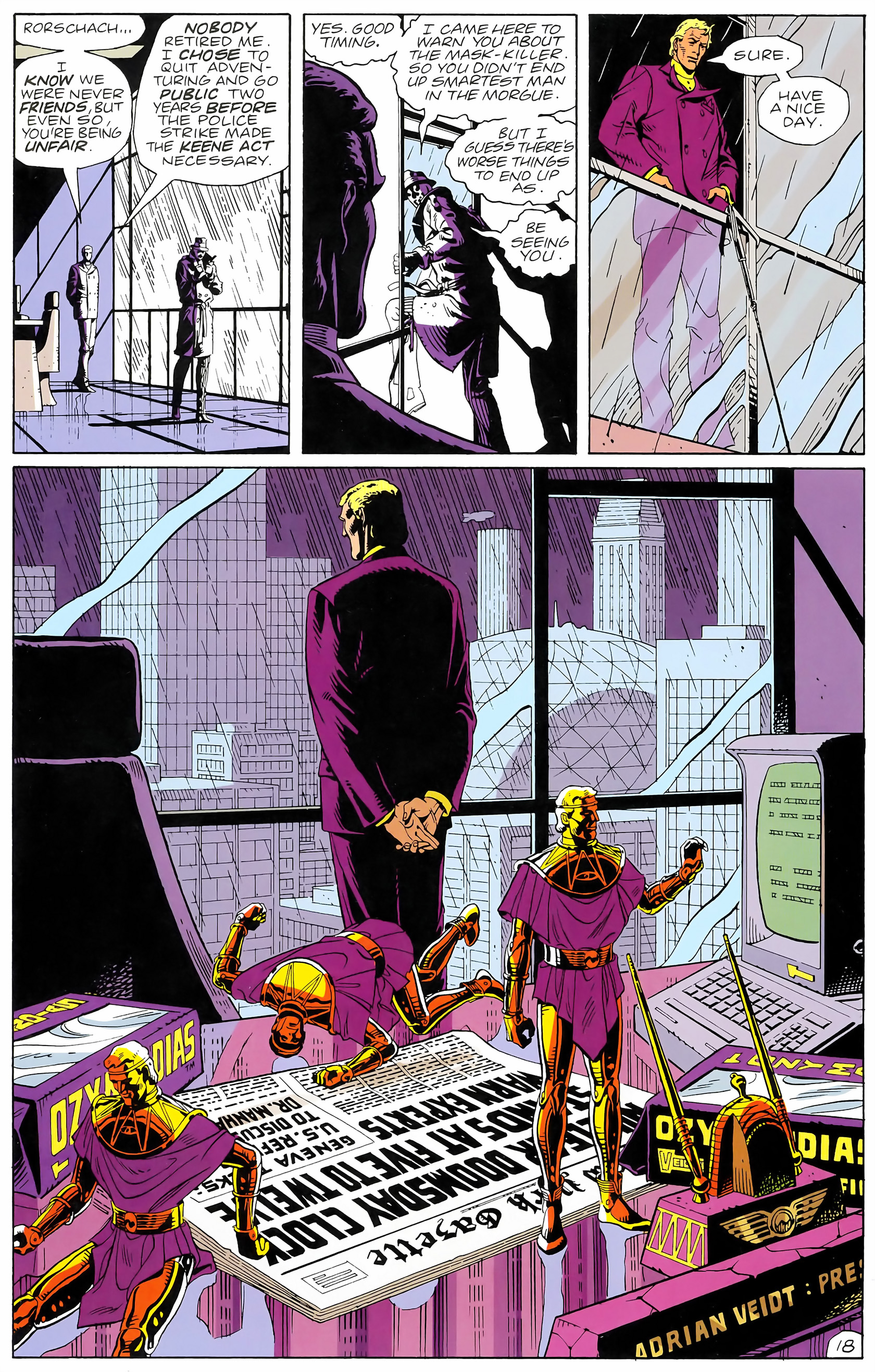 Read online Watchmen comic -  Issue #1 - 20