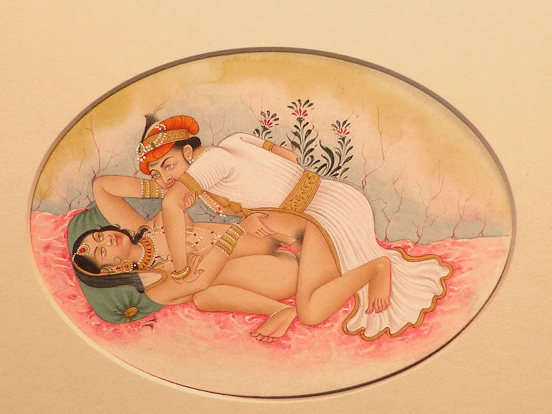 A Prince Making Love with a Beautiful Girl - Early 20th Century