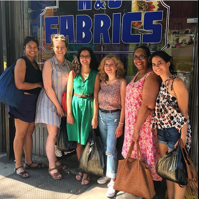 Diary of a Sewing Fanatic Fabric Shopping in Jackson Heights, Queens