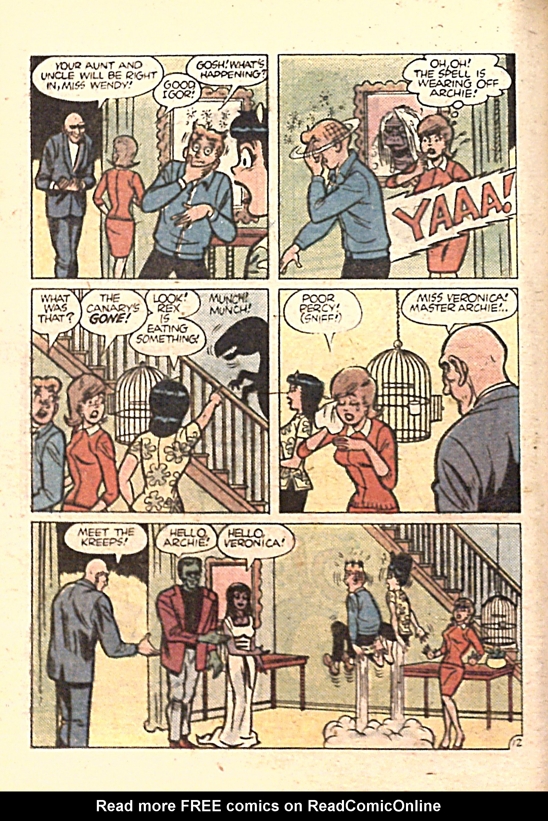 Read online Archie...Archie Andrews, Where Are You? Digest Magazine comic -  Issue #12 - 88