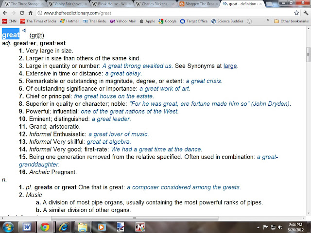 The Great Expectations for Dickens: To Be Great (is to Be Misunderstood)