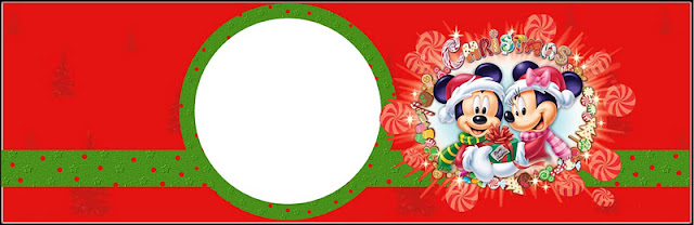 Mickey and Minnie Speciall Christmas: Candy Bar Labels. For Candy Bar Labels.
