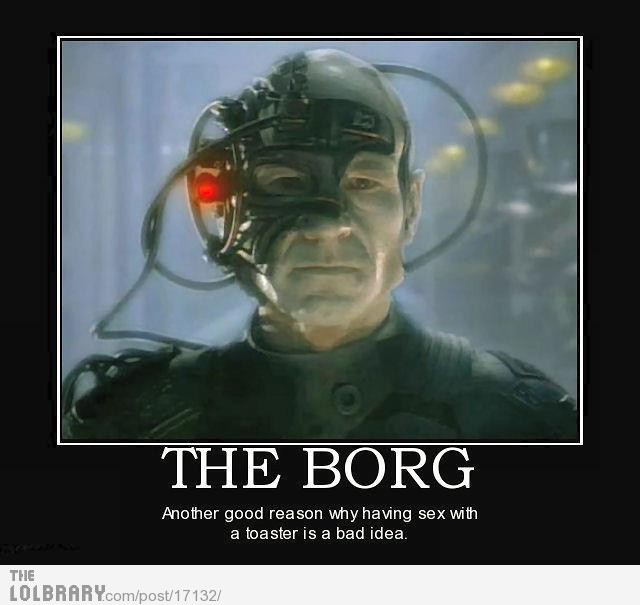 Science Lab Borg Speak of the Devil: A Day In The Life Of A Starfleet Captain