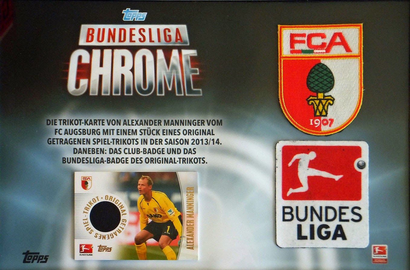Bundesliga Chrome 2013/14:/" Limitierte Auflage L1 Torfabrik" 