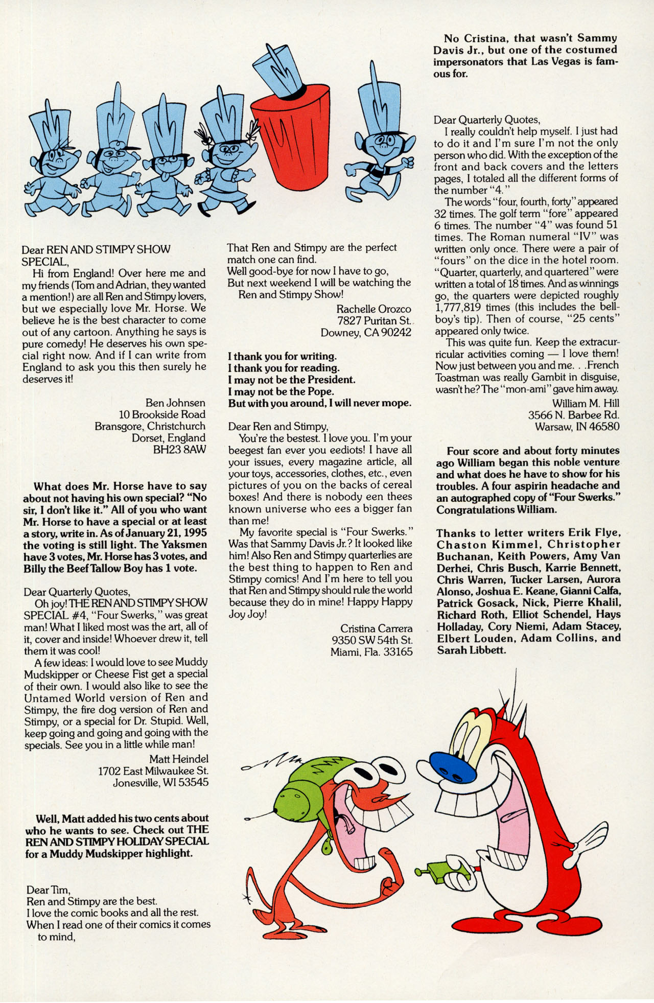 Read online The Ren & Stimpy Show Special: Powdered Toastman's Cereal Serial comic -  Issue # Full - 50