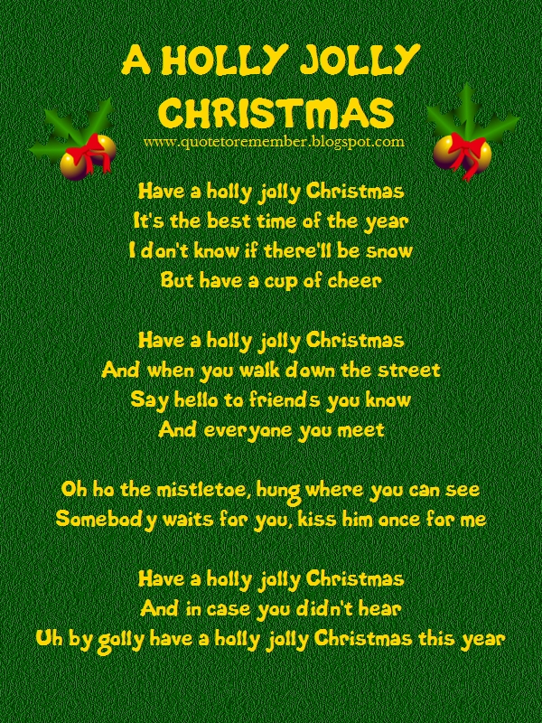 christmassong-christmassonglyric