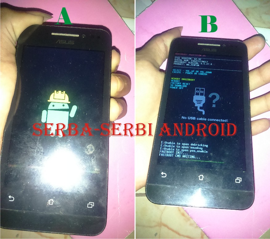 Cara Flash Asus Zenfone 4 T001 Bootloop Gagal Masuk Fastboot Recovery Serba Serbi Android