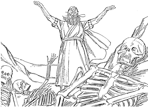 32 Ezekiel Dry Bones Coloring Pages