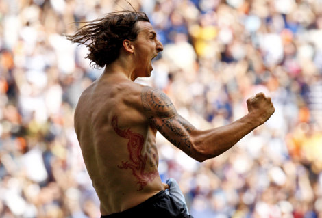 Tattoo soccer Zlatan Ibrahimovich