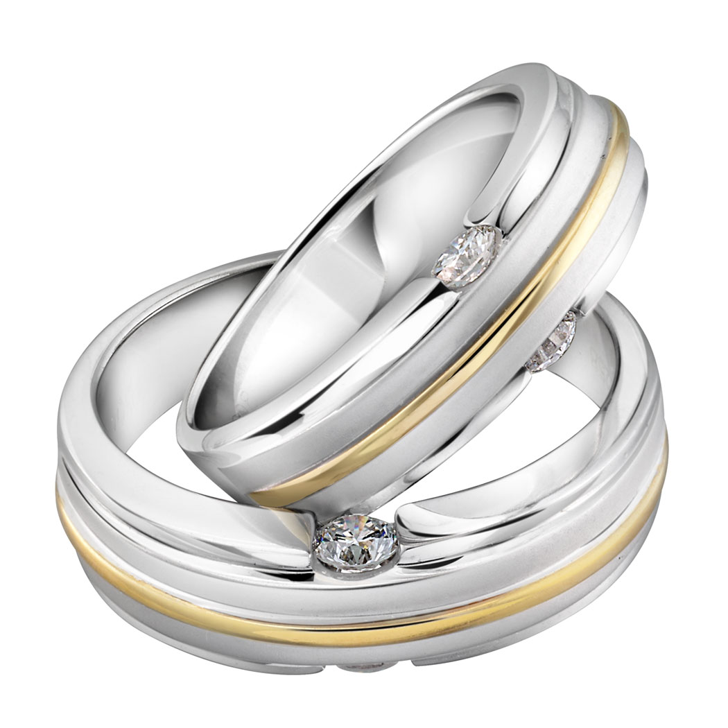 30 Model Cincin Kawin Emas Putih Berlian Titanium Yang 
