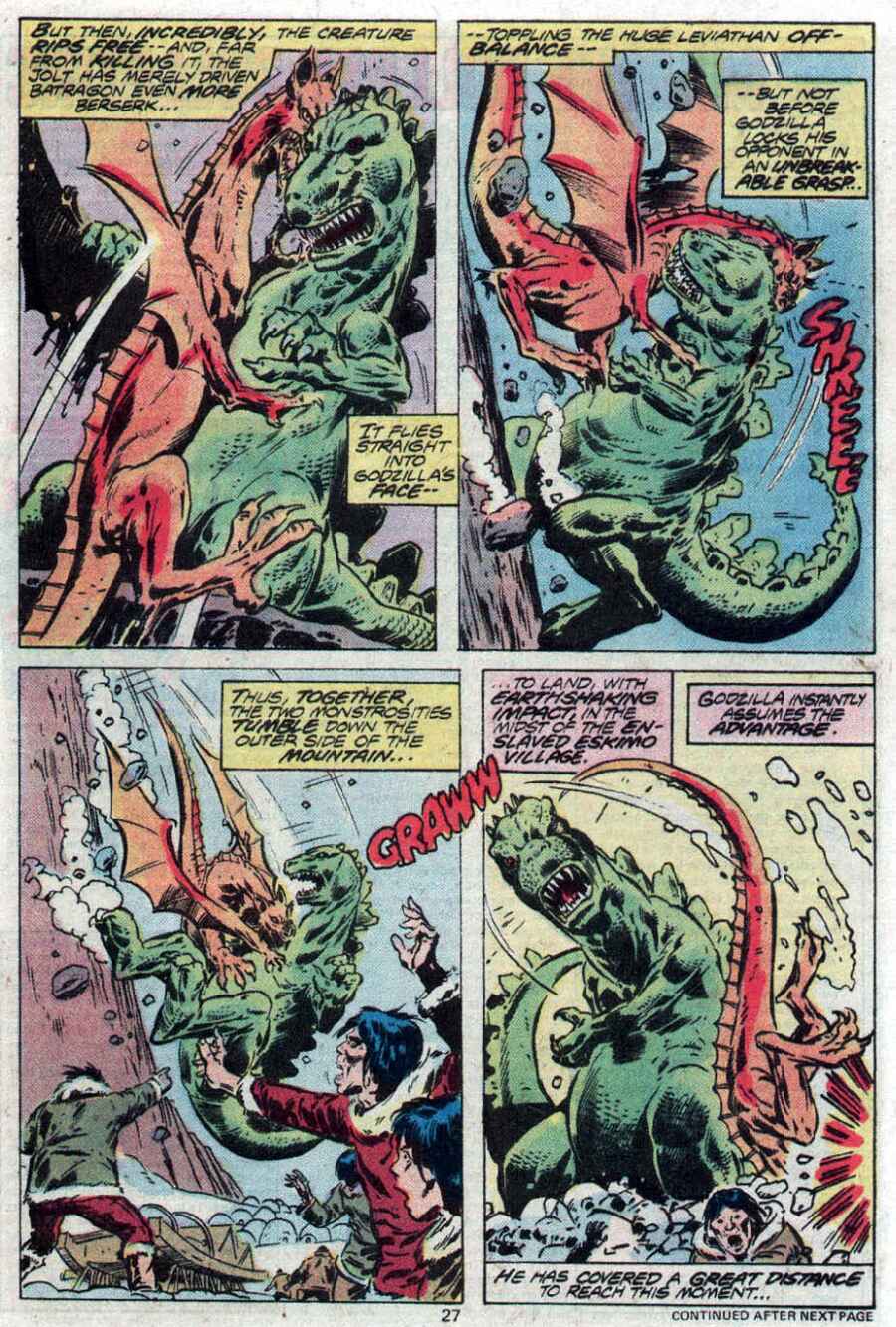 Read online Godzilla (1977) comic -  Issue #4 - 16