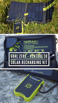 Gear of the Week #GOTW KW 33 | Goal Zero - Venture 30 Solar Recharging Kit | Venture-30-Test | Solarladegerät für unterwegs.