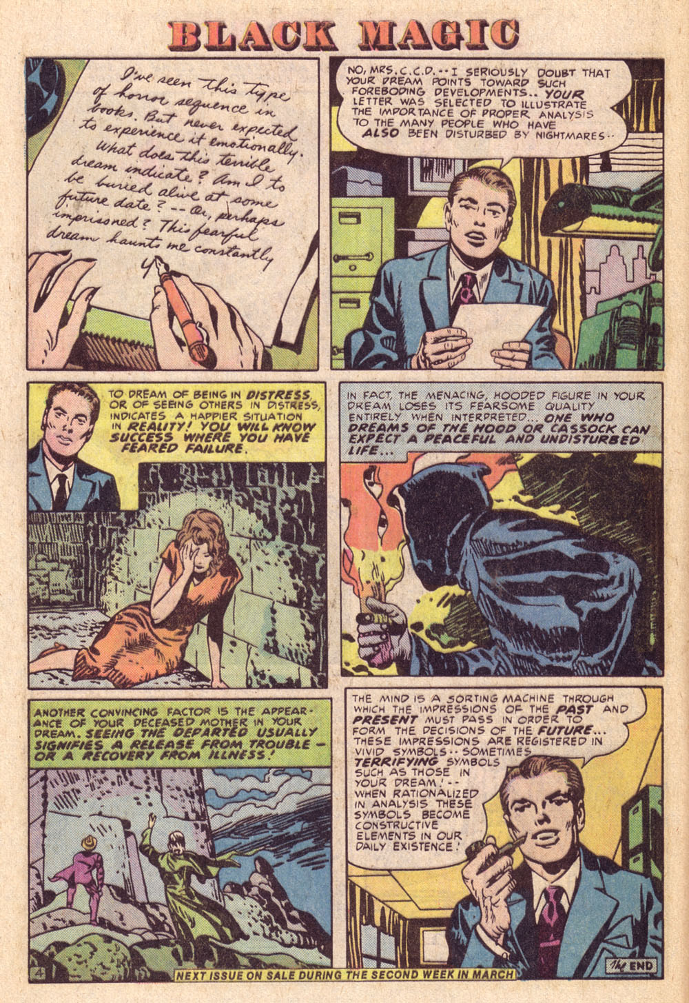Read online Black Magic (1973) comic -  Issue #9 - 32