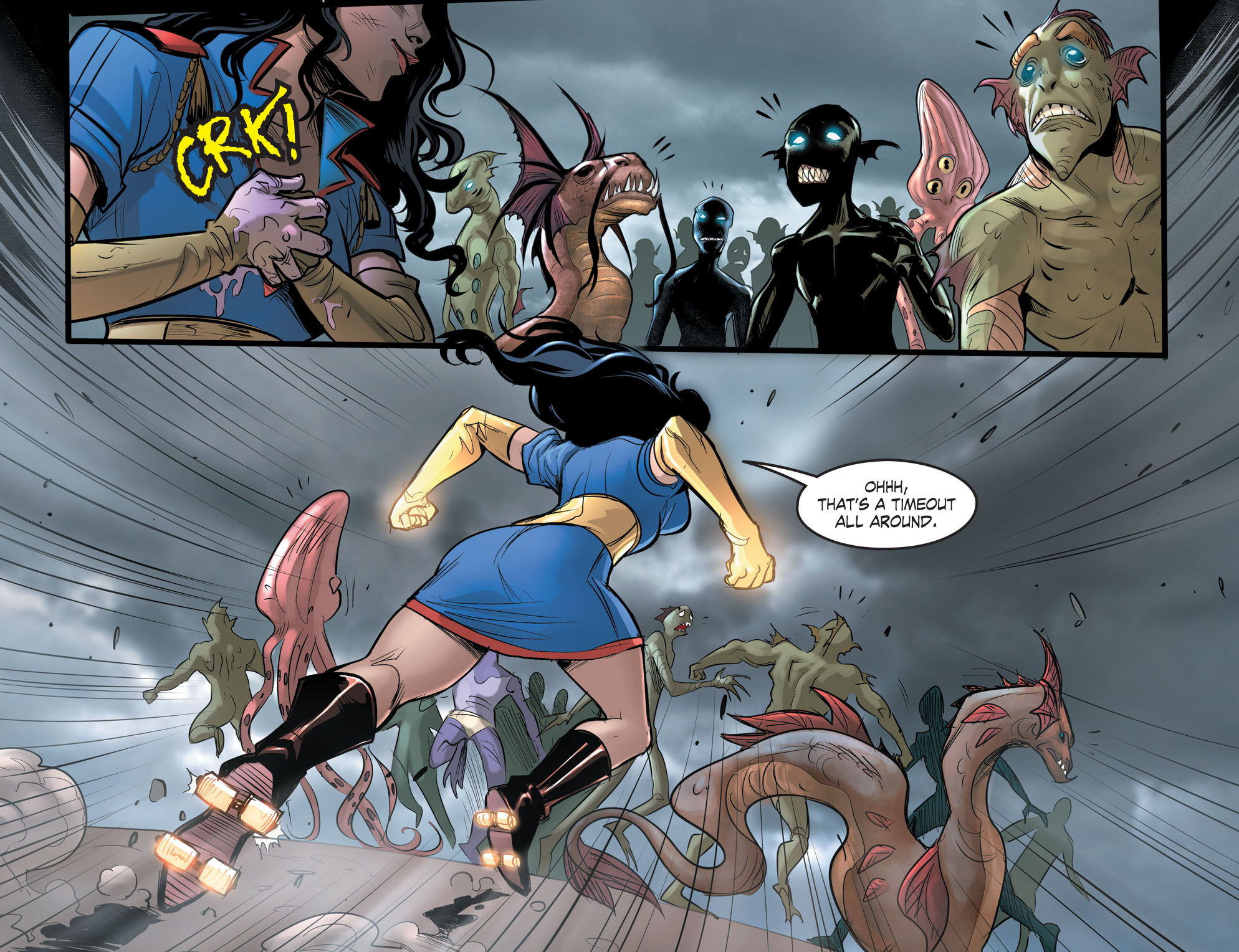 Read online DC Comics: Bombshells comic -  Issue #31 - 10