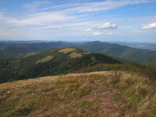 панорама на вершине горы парашка