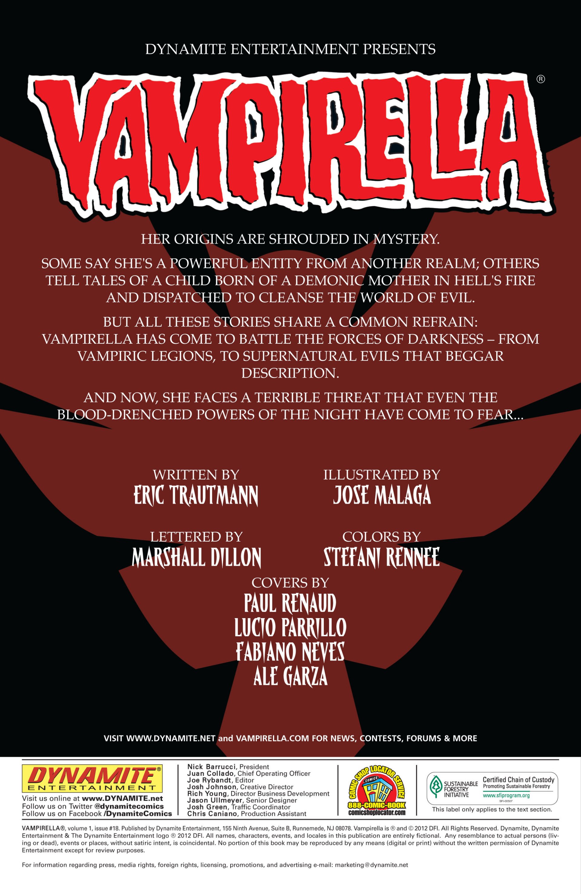 Read online Vampirella (2010) comic -  Issue #18 - 4