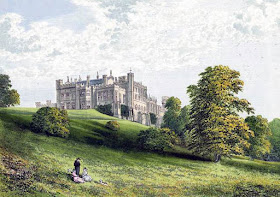A painting of Lambton Castle in County Durham, one of  several country houses in England designed by Bonomi