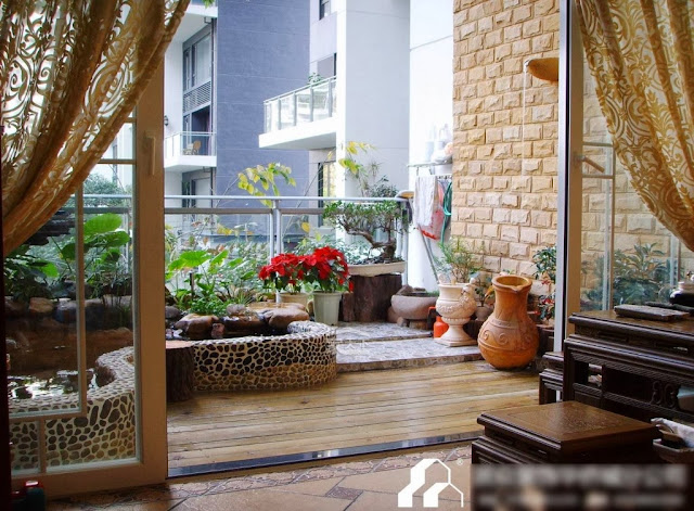 create a balcony garden design