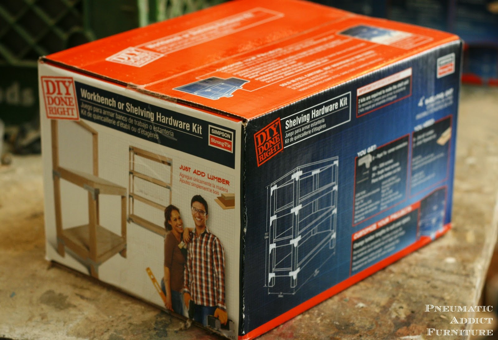 Easy HEAVYDUTY Shelving (Plus Giveaway!) Pneumatic Addict