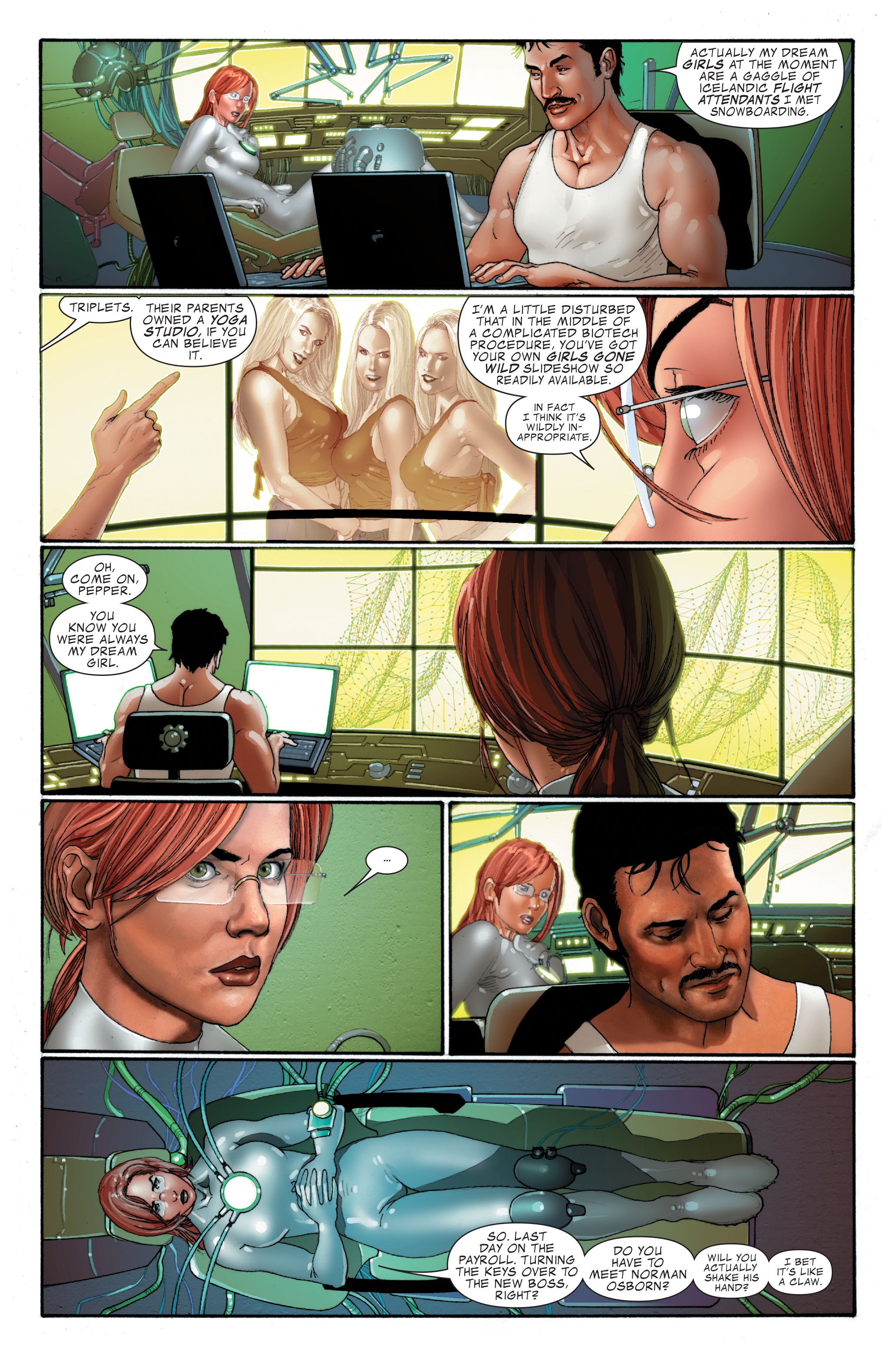 Invincible Iron Man (2008) 8 Page 11