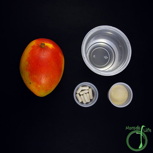 Morsels of Life - Mango Probiotic Gummies Step 1 - Gather all materials. 