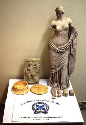 Κλεμμένο άγαλμα της Αφροδίτης σώθηκε από τους αρχαιοκάπηλους