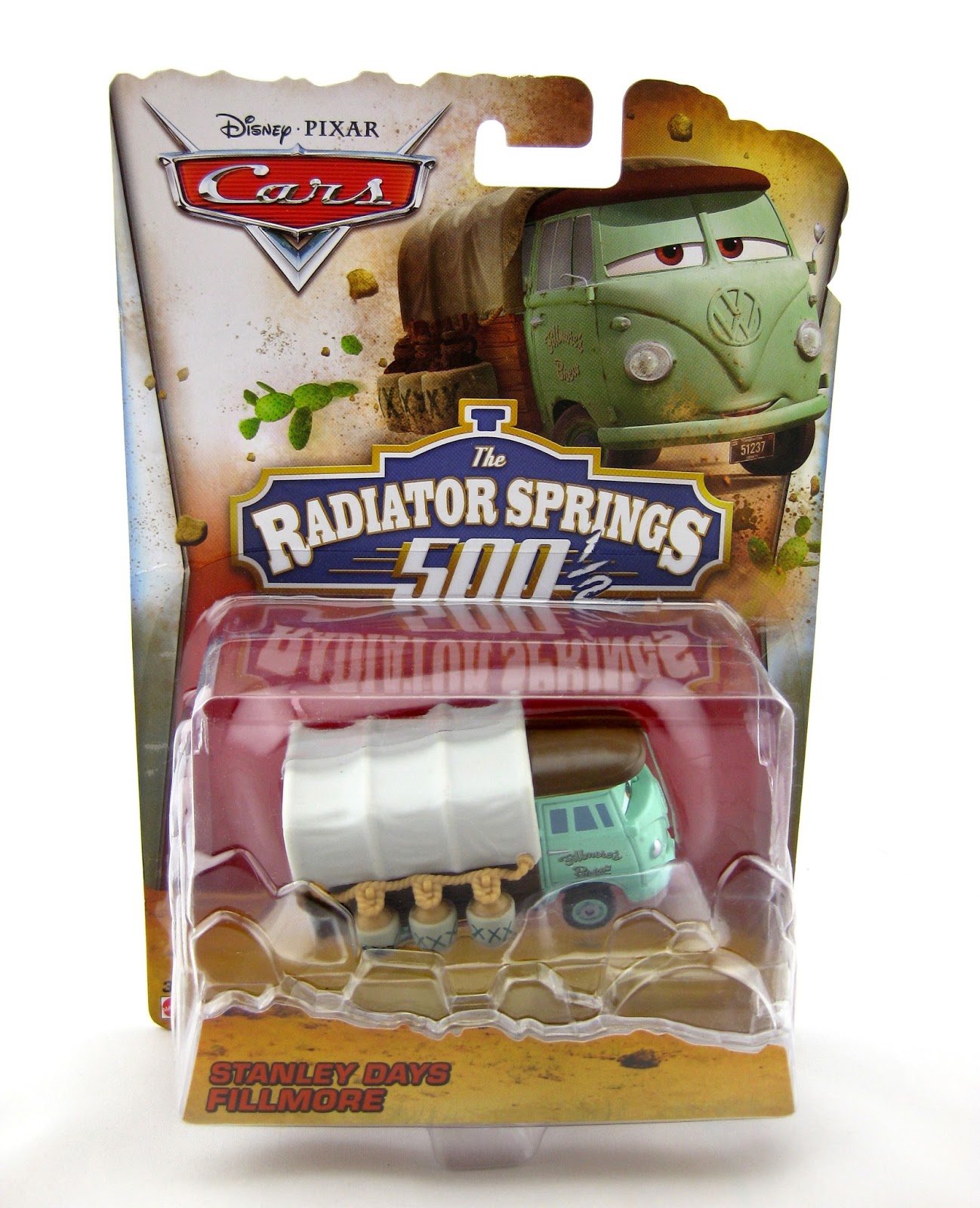 Stanley Days Fillmore Die-Cast Vehicle for sale online The Radiator Springs 500 1/2 Mattel Disney Pixar Cars 